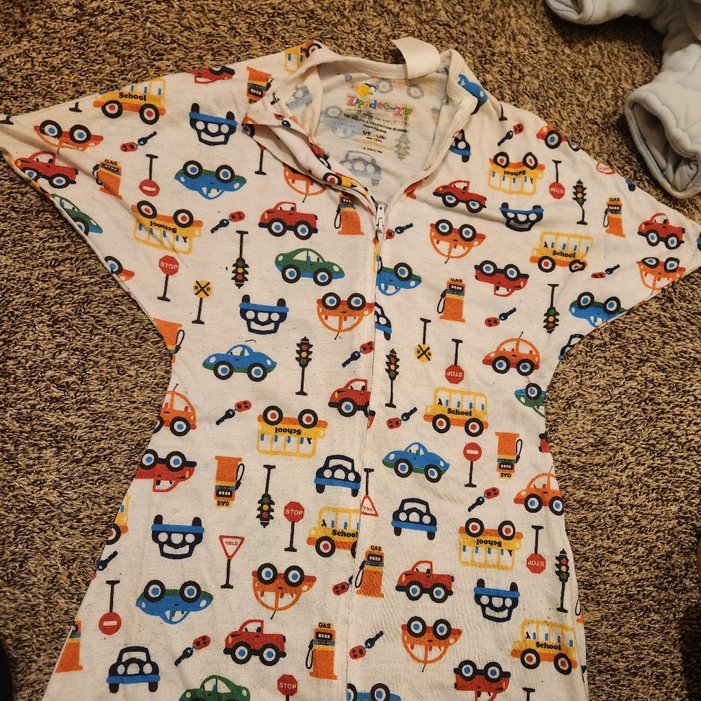 Zipadee-Zip Car Print Sleepsack